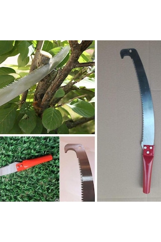 6185 Yüksek Dal Ağaç Budama Testeresi 35 Cm Sırığa Takılabilir