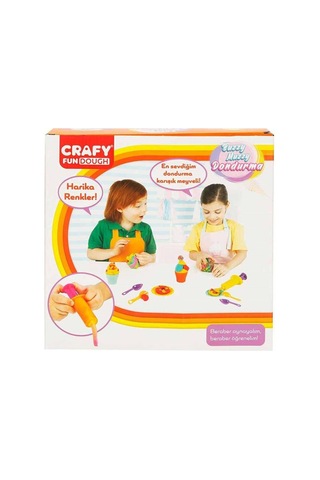 Crafy Buzzy Muzzy Dondurma Oyun Hamuru Seti 200 G 22 Parça Diğer