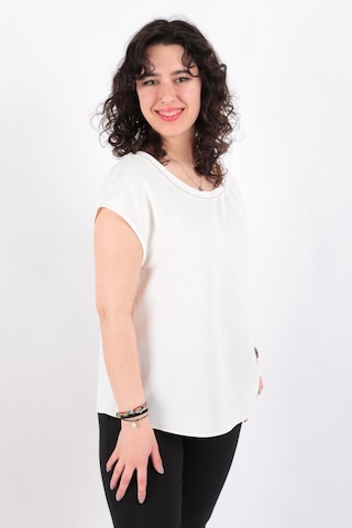 Ayhan 81948 Kadın Bluz 81948-174-R0462 Ekru