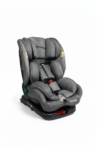 Locos 0-36 Kg 360 Derece Dönebilen İsofixli Çocuk Oto Koltuğu Gri