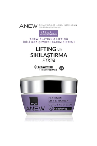 Avon Anew Platinum Lift & Tighten Dual Eye System 20 ML