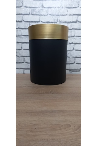 40 30 Darbuka Saksı Gold Kemerli Yeşil