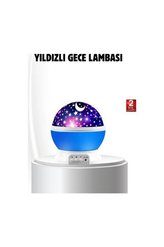 Bfs Led Gece Lambası 6 Renk Seçenekli Yumuşak Işıklı Uyku Yardımcı Lamba Çok Renkli