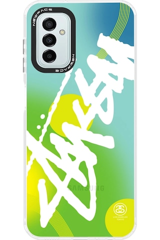 Newface Samsung Galaxy Uyumlu M13 Kılıf Estoril Desenli Kapak - Estoril Glblseme - 26 - 2 -