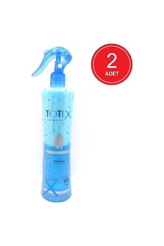 Totex Kuru Saçlar İçin Çift Fazlı Mavi Fön Suyu 2 x 400 ML