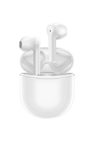 Vkemall Beyaz Kablosuz İç Kulaklık - Su Geçirmez, Gürültü Engelleme, Aı Asistan Desteği Siri, Google, Xiaomi - 10mm Titan Filmi Hoparlör