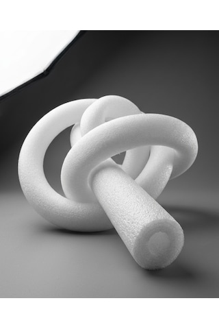 Köpük Boru Kılıfı Beyaz 15 Mm İç Çap - 10 Mm Et Kalınlığı Isı Yalıtım - 2 Metre