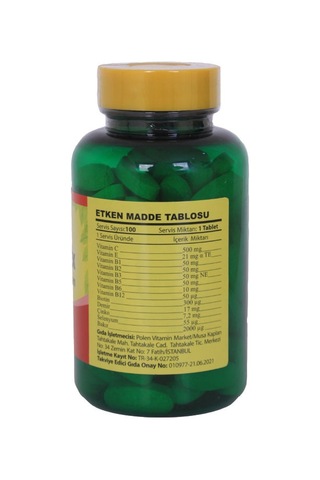 Vitapol Vitamin B Complex 2X100 Tablet Ağustos 2024
