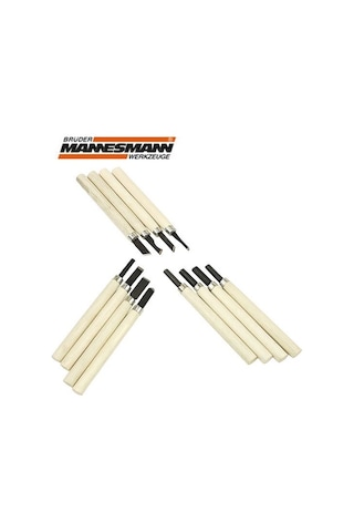 Mannesmann 690-12 Ahşap Oyma Bıçak Seti 12 Parça