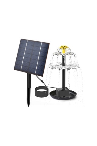 Symbee Güneş Enerjili 9 Nozullu Kuş Banyosu Ve Bahçe Çeşmesi Pompası