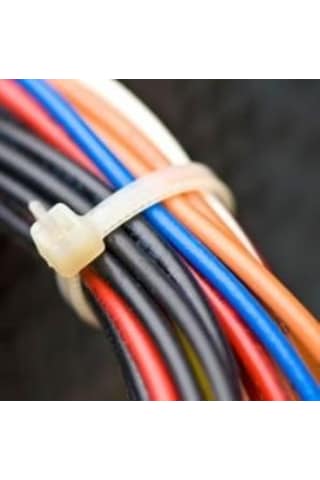 Electroon 30Cm Kablo Bağı - 100 Adet Beyaz