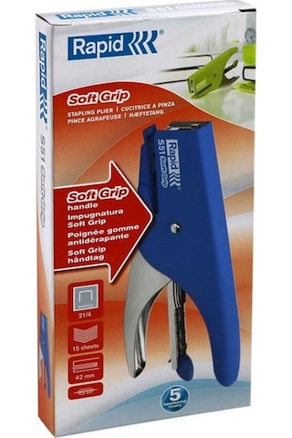 Rapid S51 Soft Renkli Pens Zımba Mak.21/4 15 Sayfa