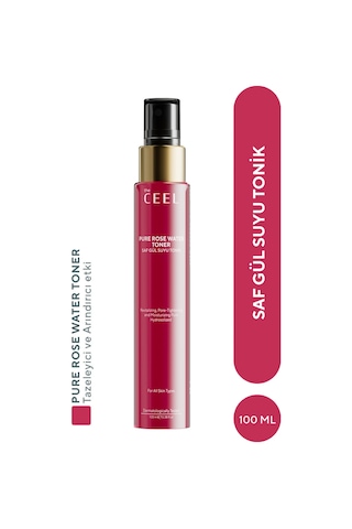 The Ceel Gözenek Sıkılaştırıcı Saf Gül Suyu Tonik Arındırıcı Etkili 100 ml