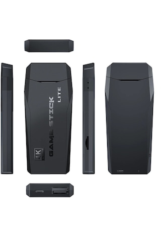 ScHitec Arcade 2024 Yeni 4KHD Retro Game Stick 90'lı Yıllar Atari Oyunları 20000 Oyunlu Konsol