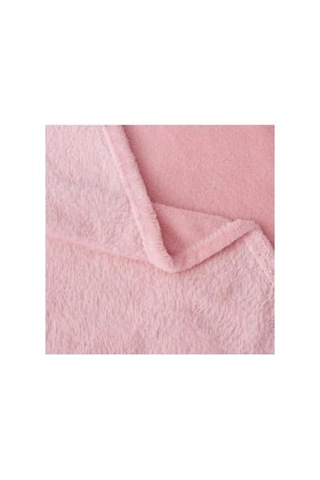 Battaniyesi Peluş Polar Battaniye Tek Kişilik 170 230 Pembe Genel