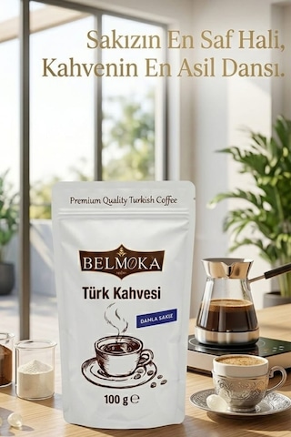 Damla Sakız Türk Kahvesi 3'lü Avantaj Paketi 3 100 Gr Türk Kahvesi