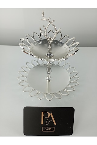 Metal Şekerlik Drajelik Sunumluk Çikolatalık Lokumluk İkramlık