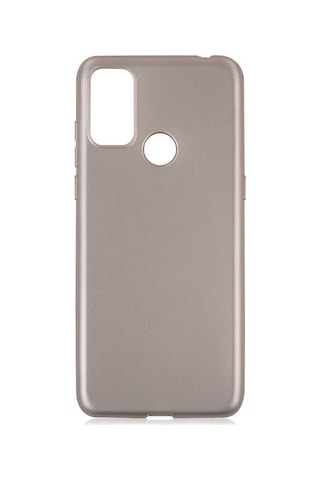 Alcatel 1s 2021 Kılıf Premier Silikon Kapak - Gold Gold Gold