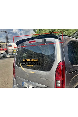 Proace Yarasa Spoiler - Plastik - Parlak Siyah