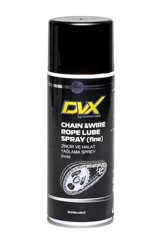 Dvx Zincir Ve Halat Yağlama Spreyi (İnce) 400 Ml.
