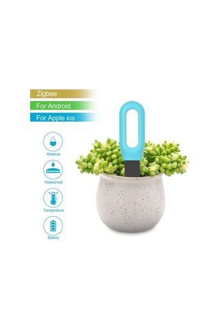 Zyzqstore Tuya Zigbee Toprak Test Cihazı, Akıllı Nem Ve Sıcaklık Dedektörü, Cep Tipi, Çok Renkli Model Çok Renkli