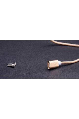 Gold Type-c Mıknatıslı Usb Kablo-zore