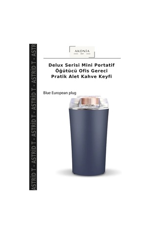 Delux Serisi Mini Portatif Öğütücü Ofis Gereci Pratik Alet Kahve Keyfi