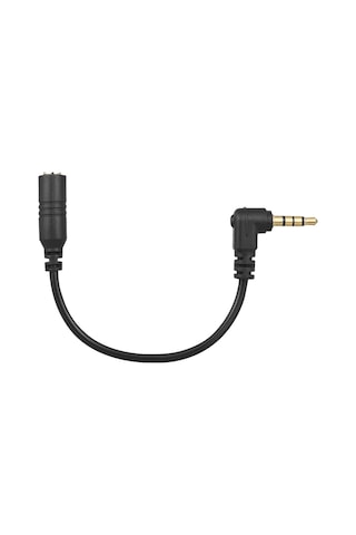 Xiyyadms Ey-s04 3 Kutupdan 4 Kutuba Mikrofon Adaptör Kablosu - Kamera Mikrofonunu Akıllı Telefon Mikrofonuna Dönüştür, 3.5mm Bağlantı, 13cm Uzunluk