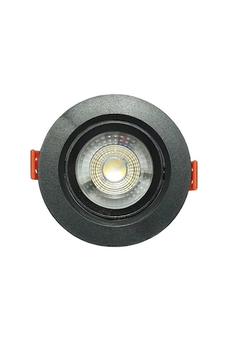 Ack AD01-00531 5W Cob Led Spot Armatür Siyah Kasa 6500K