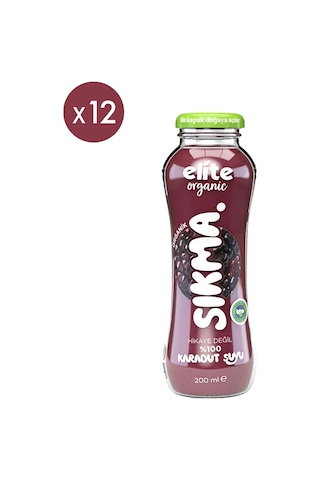 12'li Organik Karadut Suyu 200 Ml