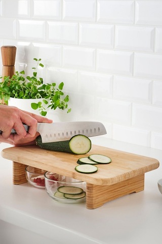 Soho Standlı Bambu Doğrama Tahtası 14982 Kesme Tahtası 33,5x22 Cm Bambu Diğer