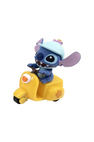 Yume Toys Disney Stitch Zoom Hero Serisi Çek Bırak Figürlü Motorcycle Yellow 15750