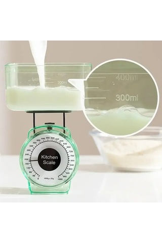 Wondernest Dijital Tartı Sebze Ölçer Mutfak Lichen Kolay Kahve Gümüş Gıda Mg Gümüş