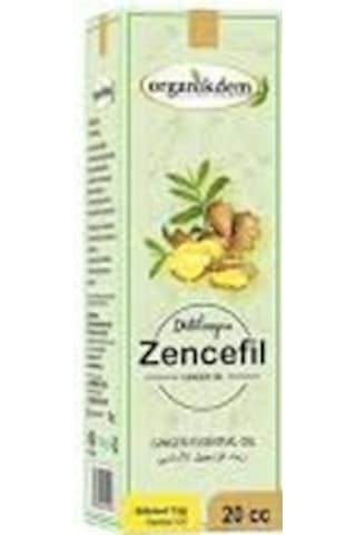 Organikdem Soğuk Sıkım Zencefil Yağı 20 Cc 20 ML