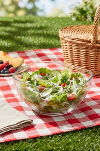 Lav Vira Cam Salata Kasesi Tekli Ekstra Büyük 1880 ml (Sunum Kasesi , Hazırlık Kasesi)