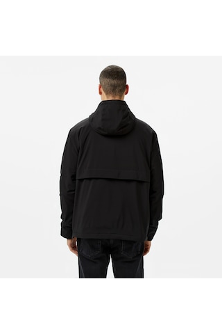 United4 Unıted4 Ribstop Anorak Erkek Siyah Mont Düz 24ojra Siyah