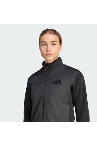 Adidas Terrex Multi Essentials Climawarm + Wind Kadın Polar Ceket Kd0187 Siyah