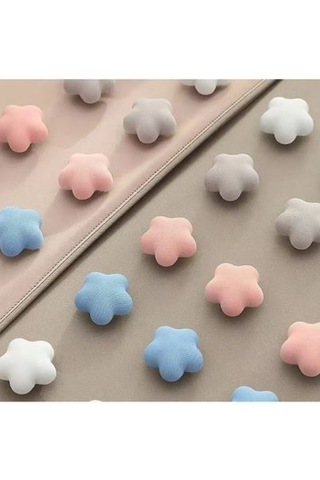 Çarşı Hanem Nevresim Bez Kaplama 16 Adet Yıldız Şeklinde