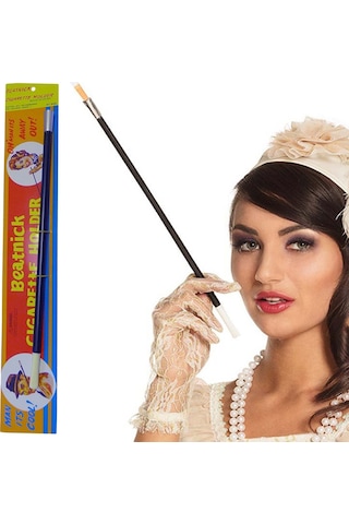 Zvnm Uzun Sigara Ağızlık Retro Parti Aksesuarı Zcv12 Çok Renkli