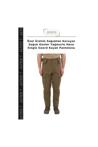 Astrid T Özel Üretim Soğuktan Koruyan Soğuk Günler Yağmurlu Hava Single Sword Kayak Pantolonu Çok Renkli