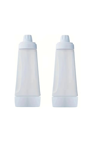 Krep Hamuru Şişe Karıştırıcısı Karıştırma Topu İle Donatılmıştır Beyaz