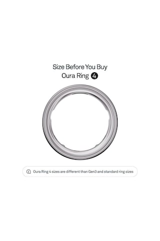 Oura Gümüş Ring 4 Akıllı Sağlık Ve Aktivite Yüzüğü Beden 12 Akıllı Yüzükler