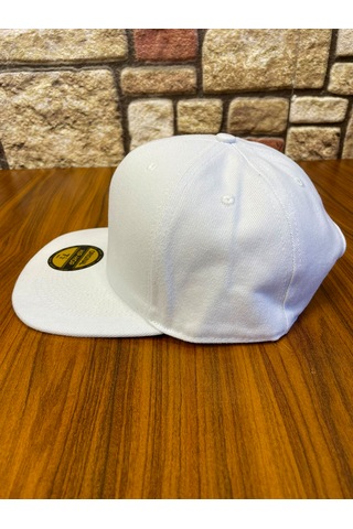 Hamze Hiphop Snapback Rapper Drip Basket Baseball Unisex Cap Şapka Beyaz