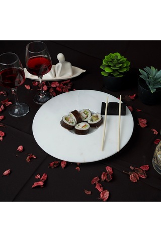 Sushi Sara Dekoratif Tabak 1 Adet