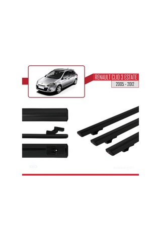 Renault Clio 3 Estate 2005-2012 Arası İle Uyumlu Basıc Model Ara