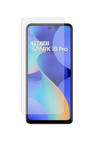 Tecno Spark 10 Pro Tempered Glass Cam Ekran Koruyucu - Al3269