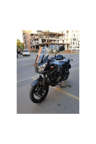 Motocam Suzuki V-strom Dl 1000 Ön Cam 2004-2010 Model 45cm Şeffaf Renkli 4mm