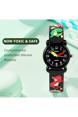 Çocuk Saati Kız Saati 3d Sevimli Karikatür Su Geçirmez Silikon Çocuk Kol Saati 3-10 Yaş Kızlar Küçük Çocuklar İçin Diğer