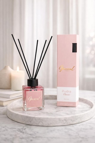 Gvnl Aura Serisi Bambu Çubuklu Oda Kokusu 100 Ml - Pudra Çiçeksi - Pudralı