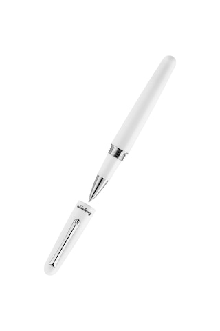 Montegrappa Elmo 01 The Peoples Beyaz Roller Kalem Iseorraw Beyaz